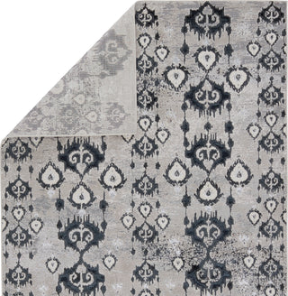 Jaipur Living Malilla By Nikki Chu Inigo MLI02 Dark Blue/Gray Area Rug Folded Backing Image