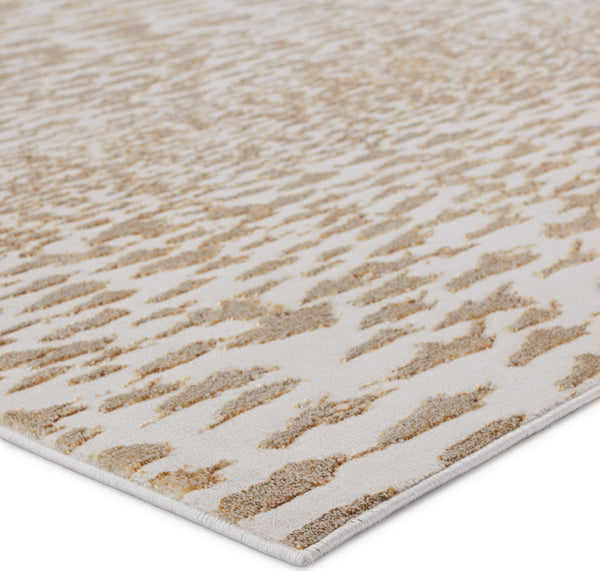 Jaipur Living Malilla By Nikki Chu Kimball MLI07 Ivory/Gold Area Rug ...