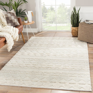 Jaipur Living Mumbai Elixir MMB01 Ivory/Light Gray Area Rug by Nikki Chu Lifestyle Image Feature