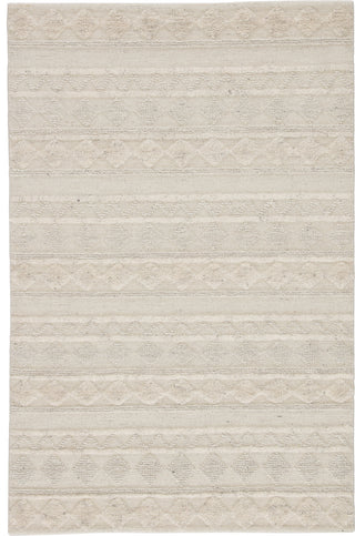 Jaipur Living Mumbai Elixir MMB01 Ivory/Light Gray Area Rug by Nikki Chu Main Image