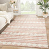 Jaipur Living Mumbai Elixir MMB02 Pink/Ivory Area Rug by Nikki Chu Lifestyle Image Feature
