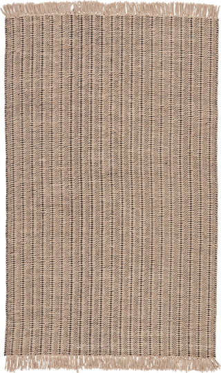 Jaipur Living Morning Mantra Poise MMR01 Beige/Black Area Rug - Top Down