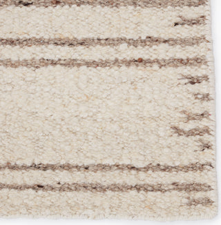 Jaipur Living Mendoza Torin Cream/Brown Area Rug - Close Up