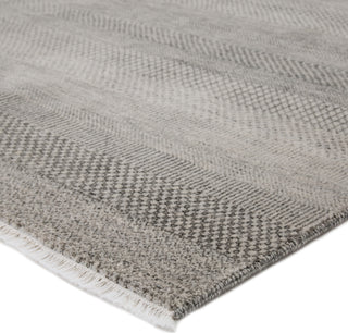 Jaipur Living Modica Irminio MOD02 Gray/ Area Rug Corner Image