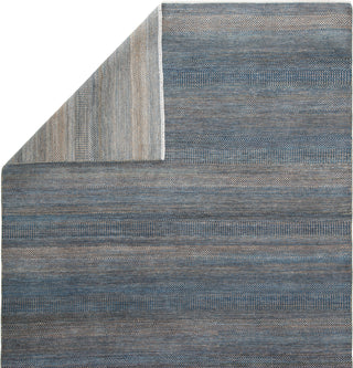 Jaipur Living Modica Irminio MOD03 Bluw/Brown Area Rug- Folded Corner