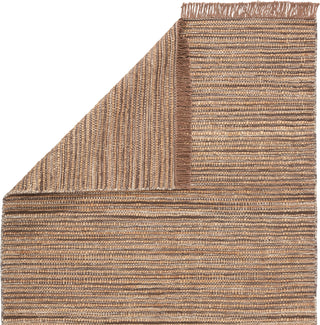 Jaipur Living Mosaic Tansy MOS03 Taupe/Brown Area Rug Folded Backing Image