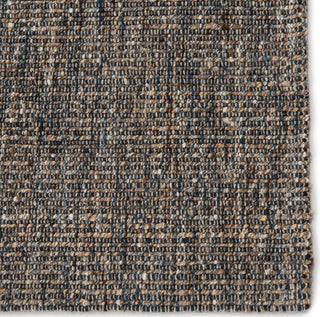 Jaipur Living Monterey Sutton MOY02 Gray/Blue Area Rug Corner Close Up Image