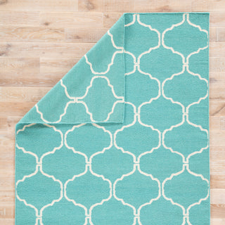 Jaipur Living Maroc Delphine MR82 Teal/White Area Rug