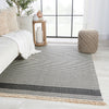 Jaipur Living Morro Bay Strand MRB01 Dark Gray/Beige Area Rug by Vibe Lifestyle Image Feature