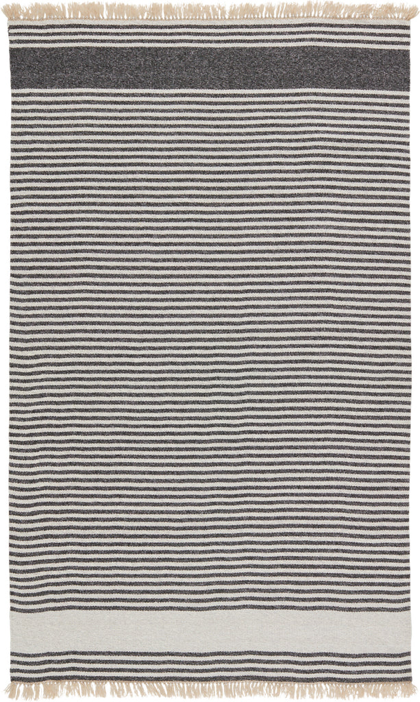 Jaipur Living Morro Bay Strand MRB01 Dark Gray/Beige Area Rug by Vibe main image