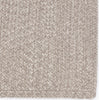 Jaipur Living Montara Dumont MTR02 Light Gray Area Rug Corner Close Up Image
