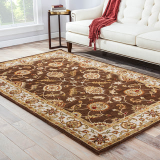 Jaipur Living Mythos Maia MY01 Brown Area Rug Lifestyle Image Feature