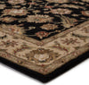 Jaipur Living Mythos Selene MY03 Black/Beige Area Rug Corner Image