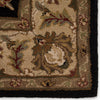 Jaipur Living Mythos Selene MY03 Black/Beige Area Rug Corner Close Up Image