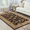 Jaipur Living Mythos Selene MY03 Black/Beige Area Rug Lifestyle Image Feature