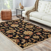 Jaipur Living Mythos Abers MY11 Black/Tan Area Rug Lifestyle Image Feature