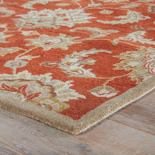 Jaipur Living Mythos Abers MY12 Orange/Tan Area Rug- Corner