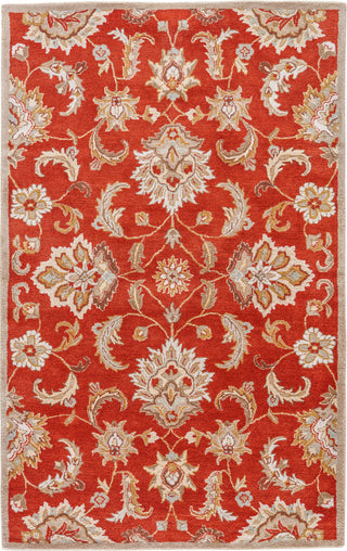 Jaipur Living Mythos Abers MY12 Orange/Tan Area Rug - Top Down