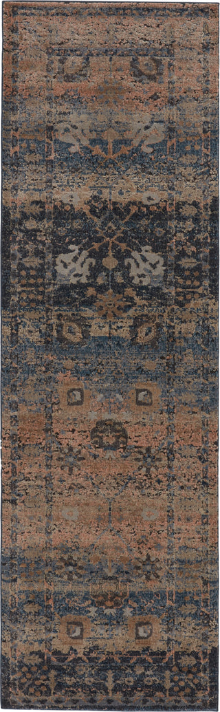 Jaipur Living Myriad Caruso MYD01 Blue/Taupe Area Rug by Vibe