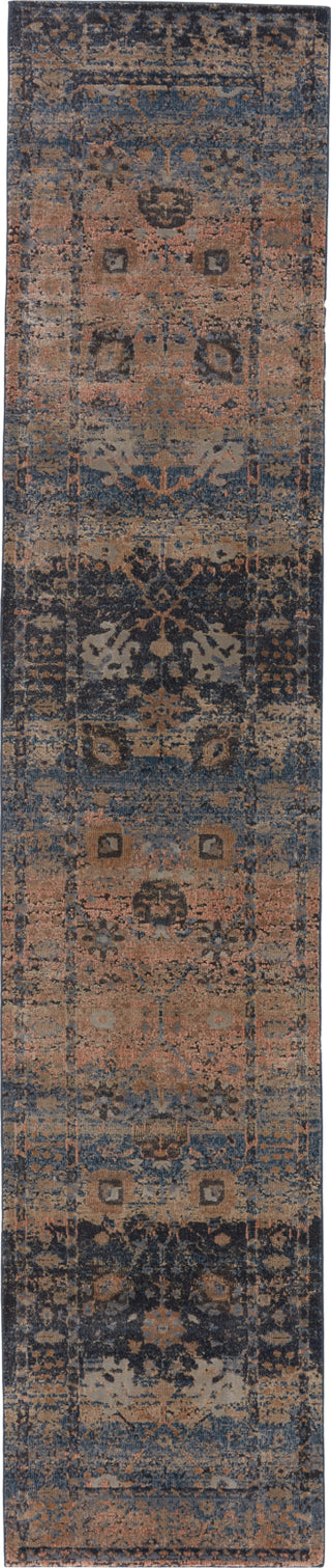 Jaipur Living Myriad Caruso MYD01 Blue/Taupe Area Rug by Vibe