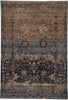 Jaipur Living Myriad Caruso MYD01 Blue/Taupe Area Rug by Vibe