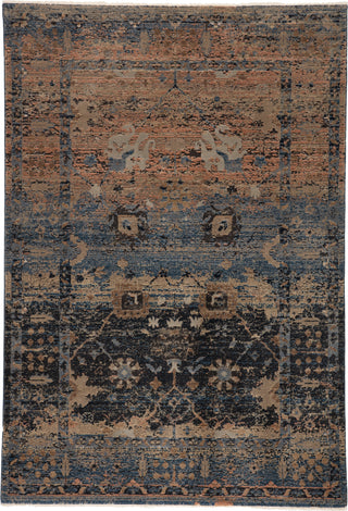 Jaipur Living Myriad Caruso MYD01 Blue/Taupe Area Rug by Vibe