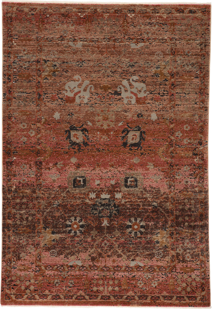 Jaipur Living Myriad Caruso MYD03 Pink/Rust Area Rug by Vibe