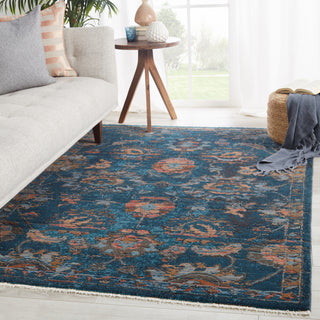 Jaipur Living Myriad Milana MYD04 Blue/Blush Area Rug by Vibe Lifestyle Image Feature