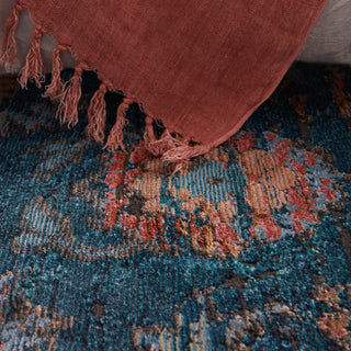 Jaipur Living Myriad Milana MYD04 Blue/Blush Area Rug by Vibe