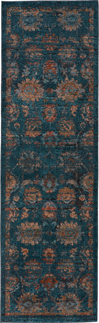 Jaipur Living Myriad Milana MYD04 Blue/Blush Area Rug by Vibe