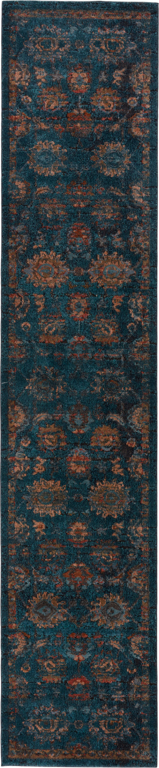 Jaipur Living Myriad Milana MYD04 Blue/Blush Area Rug by Vibe