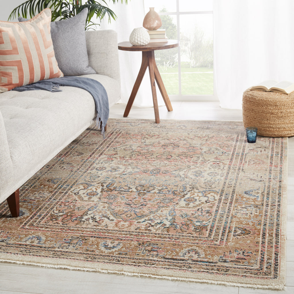 Jaipur Living Myriad Ginia MYD06 Blush/Beige Area Rug by Vibe Lifestyle Image Feature