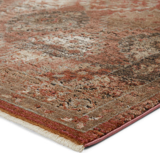 Jaipur Living Myriad Lia MYD07 Rust/Pink Area Rug by Vibe