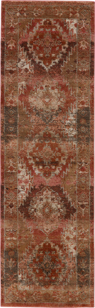 Jaipur Living Myriad Lia MYD07 Rust/Pink Area Rug by Vibe