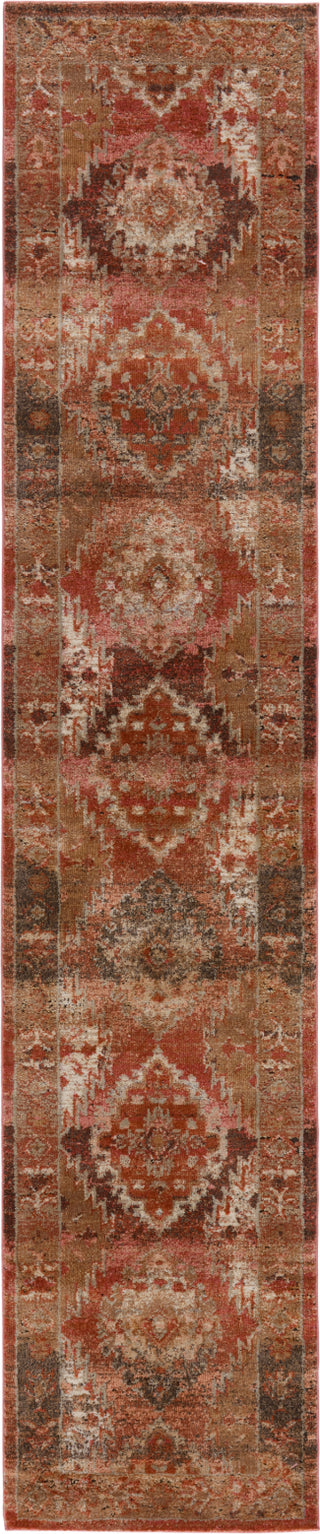 Jaipur Living Myriad Lia MYD07 Rust/Pink Area Rug by Vibe