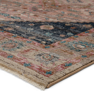 Jaipur Living Myriad Elizar MYD08 Blush/Dark Blue Area Rug by Vibe