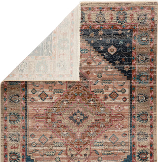 Jaipur Living Myriad Elizar MYD08 Blush/Dark Blue Area Rug by Vibe