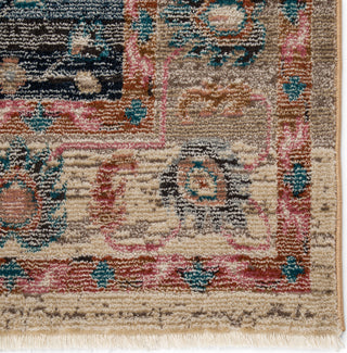 Jaipur Living Myriad Elizar MYD08 Blush/Dark Blue Area Rug by Vibe