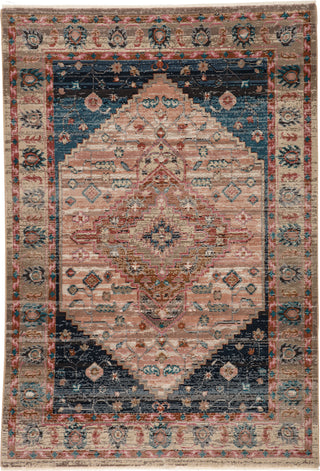 Jaipur Living Myriad Elizar MYD08 Blush/Dark Blue Area Rug by Vibe