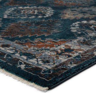 Jaipur Living Myriad Lia MYD10 Blue/Rust Area Rug by Vibe