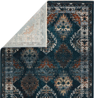 Jaipur Living Myriad Lia MYD10 Blue/Rust Area Rug by Vibe