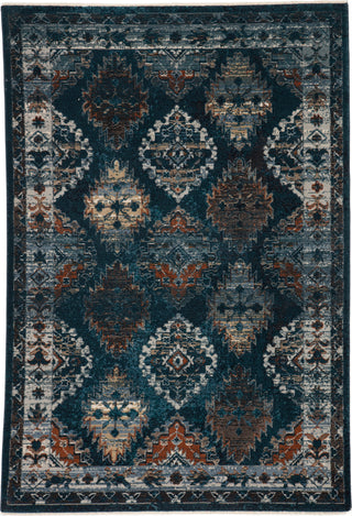 Jaipur Living Myriad Lia MYD10 Blue/Rust Area Rug by Vibe