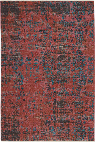 Jaipur Living Myriad Ezlyn MYD19 Red/Teal Area Rug - Top Down