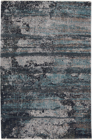 Jaipur Living Myriad Aubra MYD21 Teal/Gray Area Rug by Vibe