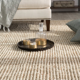 Jaipur Living Naturals Lucia Mayen NAL02 White/Tan Area Rug