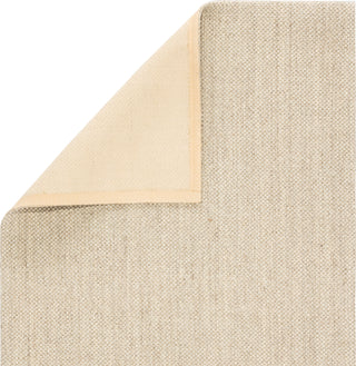 Jaipur Living Naturals Sanibel Naples NAS07 White/Taupe Area Rug Folded Backing Image