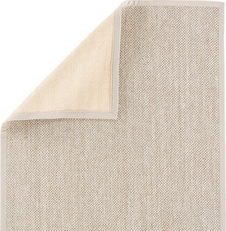 Jaipur Living Naturals Sanibel Naples NAS09 Beige/Ivory Area Rug - Folded Corner