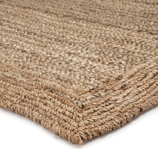 Jaipur Living Naturals Tobago Aboo NAT03 Beige Area Rug - Corner