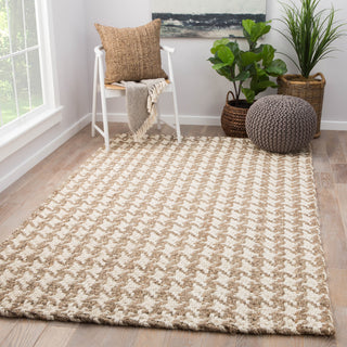 Jaipur Living Naturals Tobago Tracie NAT31 White Area Rug Lifestyle Image Feature