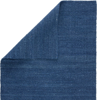 Jaipur Living Naturals Tobago Bellport NAT37 Blue Area Rug - Folded Corner